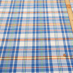 Made in India Cotton Yarn-dyed Madras Check Fabric - nomura tailor