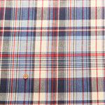 Made in India Cotton Yarn-dyed Madras Check Fabric - nomura tailor