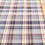 Made in India Cotton Yarn-dyed Madras Check Fabric - nomura tailor