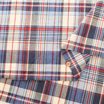 Made in India Cotton Yarn-dyed Madras Check Fabric - nomura tailor
