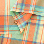 Made in India Cotton Yarn-dyed Madras Check Fabric - nomura tailor