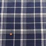 Made in India Cotton Yarn-dyed Madras Check Fabric - nomura tailor