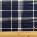Made in India Cotton Yarn-dyed Madras Check Fabric - nomura tailor