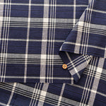 Made in India Cotton Yarn-dyed Madras Check Fabric - nomura tailor