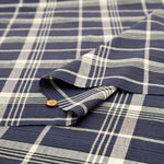 Made in India Cotton Yarn-dyed Madras Check Fabric - nomura tailor