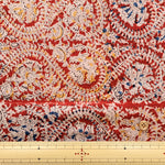 Made in India Cotton Kalamkari Printed Fabric - Calico - nomura tailor