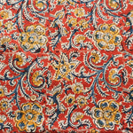 Made in India Cotton Kalamkari Printed Fabric - Calico - nomura tailor
