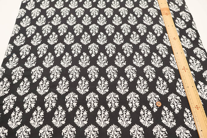 Made in India Cotton Ethnic Multicolor  Print Fabric - nomura tailor