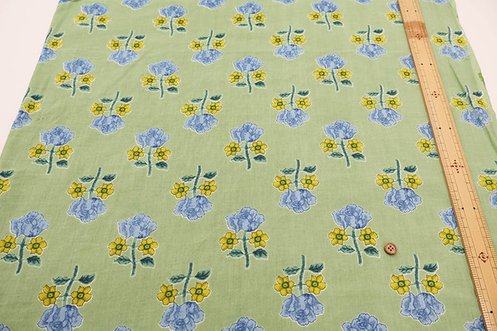 Made in India Cotton Ethnic Multicolor  Print Fabric - nomura tailor