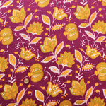 Made in India Cotton Ethnic Multicolor  Print Fabric - nomura tailor