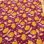 Made in India Cotton Ethnic Multicolor  Print Fabric - nomura tailor