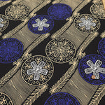 Made in India Cotton African Block Print Fabric - nomura tailor