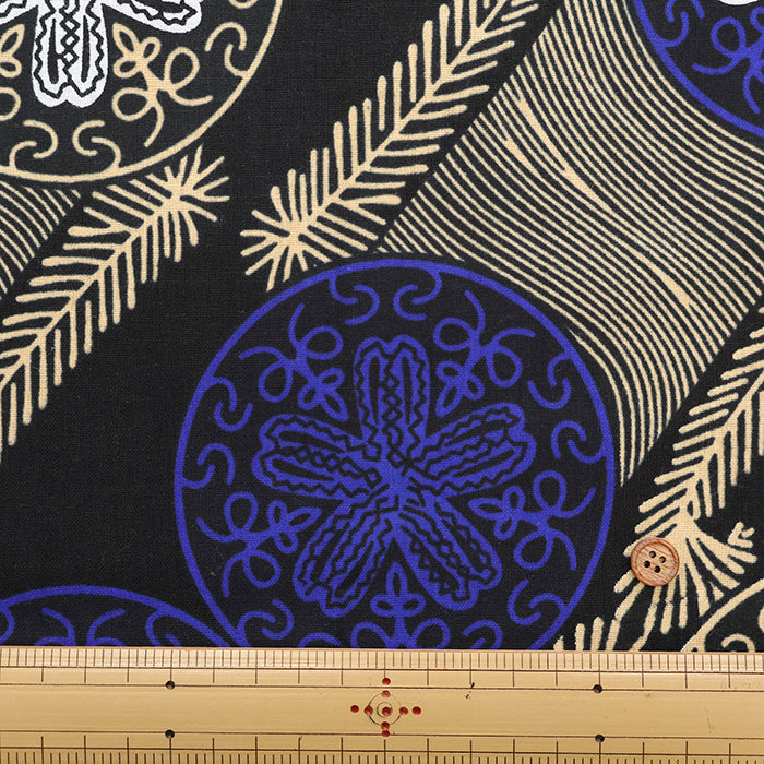 Made in India Cotton African Block Print Fabric - nomura tailor