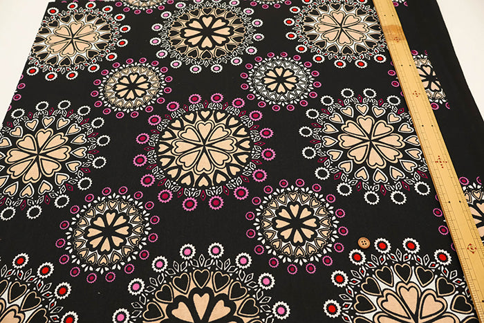 Made in India Cotton African Block Print Fabric - nomura tailor