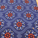 Made in India Cotton African Block Print Fabric - nomura tailor