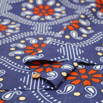 Made in India Cotton African Block Print Fabric - nomura tailor