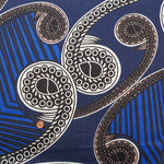 Made in India Cotton African Block Print Fabric - nomura tailor