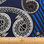 Made in India Cotton African Block Print Fabric - nomura tailor