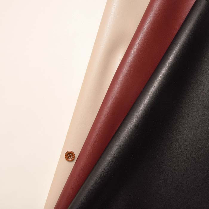 Soft leather fabric plain - nomura tailor