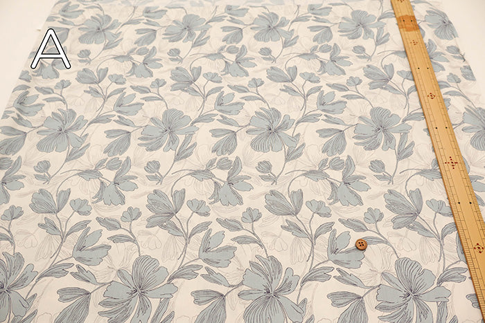 C/R Lawn Fabric - Flower - nomura tailor