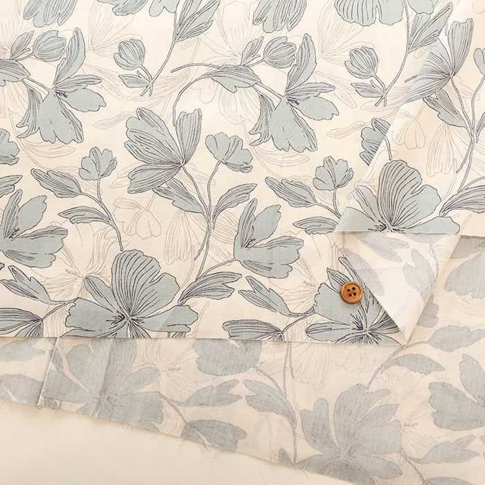C/R Lawn Fabric - Flower - nomura tailor