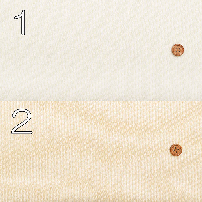 Warm Ribbed Jersey Fabric - nomura tailor