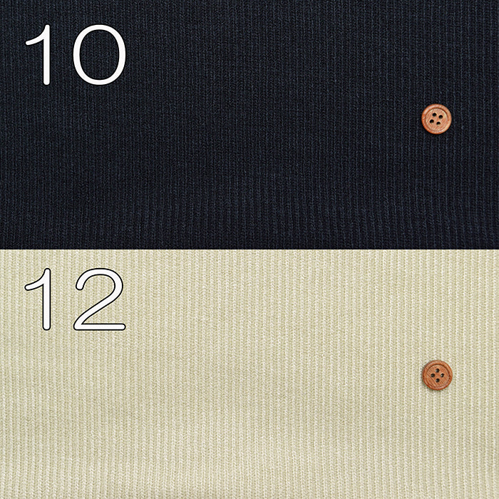 Warm Ribbed Jersey Fabric - nomura tailor