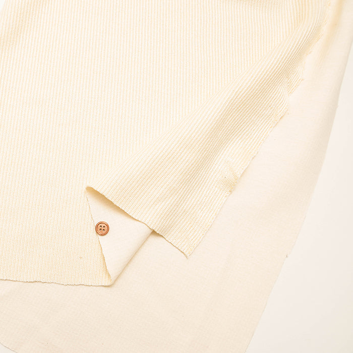 Warm Ribbed Jersey Fabric - nomura tailor