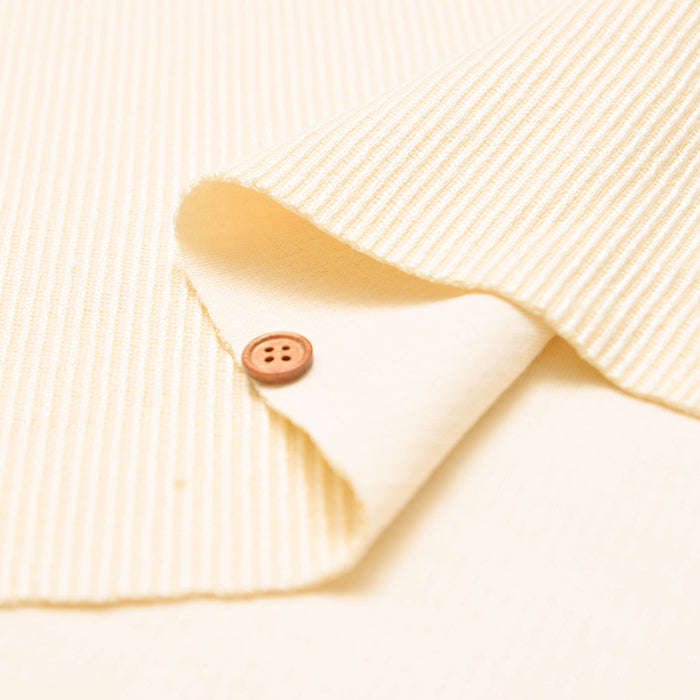 Warm Ribbed Jersey Fabric - nomura tailor