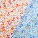 Water-Repellent 190T Nylon Taffeta Print Fabric - Flower - nomura tailor