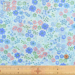 Water-Repellent 190T Nylon Taffeta Print Fabric - Flower - nomura tailor