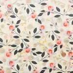 Water-Repellent 190-Denier Nylon Taffeta Printed Fabric - Flower - nomura tailor