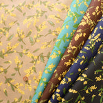 Water Repellent Nylon Taffeta Print Fabric - Mimosa - nomura tailor