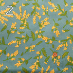 Water Repellent Nylon Taffeta Print Fabric - Mimosa - nomura tailor