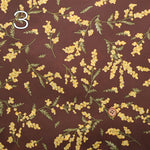 Water Repellent Nylon Taffeta Print Fabric - Mimosa - nomura tailor