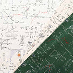 Cotton Oxford Fabric - Mathematical formula - nomura tailor