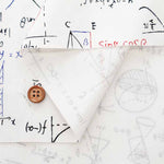 Cotton Oxford Fabric - Mathematical formula - nomura tailor