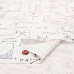 Cotton Oxford Fabric - Mathematical formula - nomura tailor