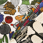 Cotton Oxford Fabric - Vegetable Art - nomura tailor