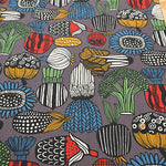 Cotton Oxford Fabric - Vegetable Art - nomura tailor