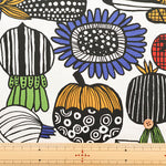 Cotton Oxford Fabric - Vegetable Art - nomura tailor