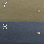Hand Washed Cotton Vintage Oxford Aranami Fabric - Plain - nomura tailor