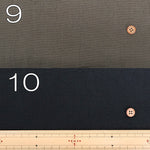 Hand Washed Cotton Vintage Oxford Aranami Fabric - Plain - nomura tailor