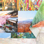 Made in China Cotton  Muslin Inkjet-Print - Japanese Landscape - nomura tailor