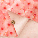 Made in China Cotton Muslin Inkjet-printed Fabric  - Cherry Blossom - nomura tailor