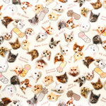 Made in China Cotton Inkjet-printed Fabric - Shaka-nyan - nomura tailor