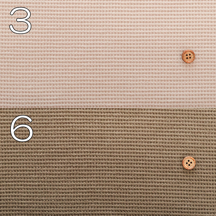 Wool Blend Mini Waffle Fabric - Plain - nomura tailor