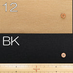 Wool Blend Mini Waffle Fabric - Plain - nomura tailor