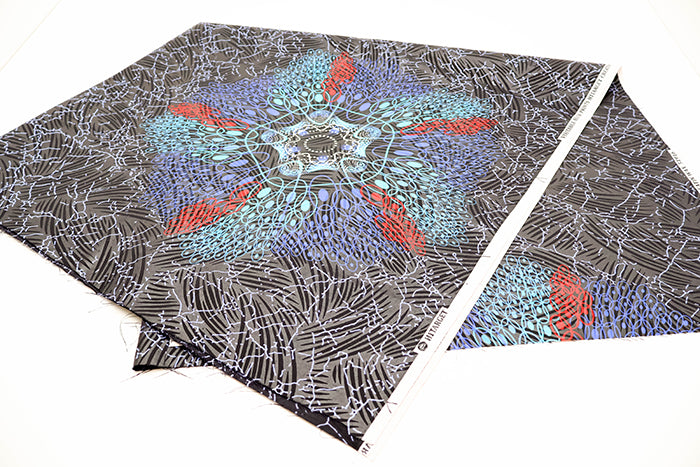 Made in IndiaWaxed T/C Print Fabric - African - African - nomura tailor