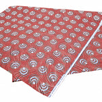 Made in IndiaWaxed T/C Print Fabric - African - African - nomura tailor
